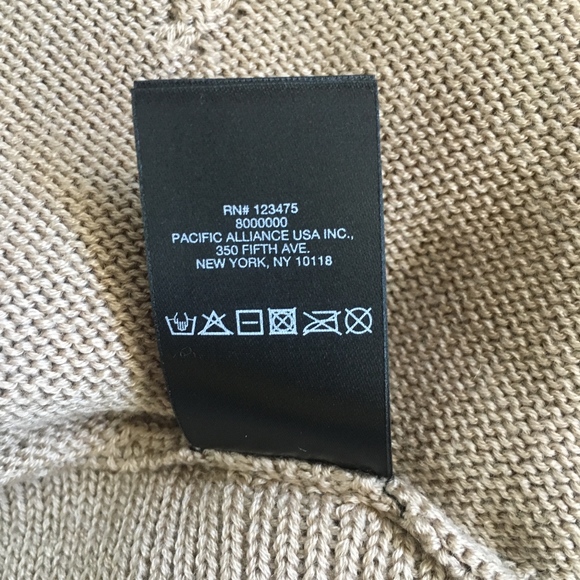 Bebe Taos Taupe Amalia Textured Turtleneck Sweater - Picture 8 of 8